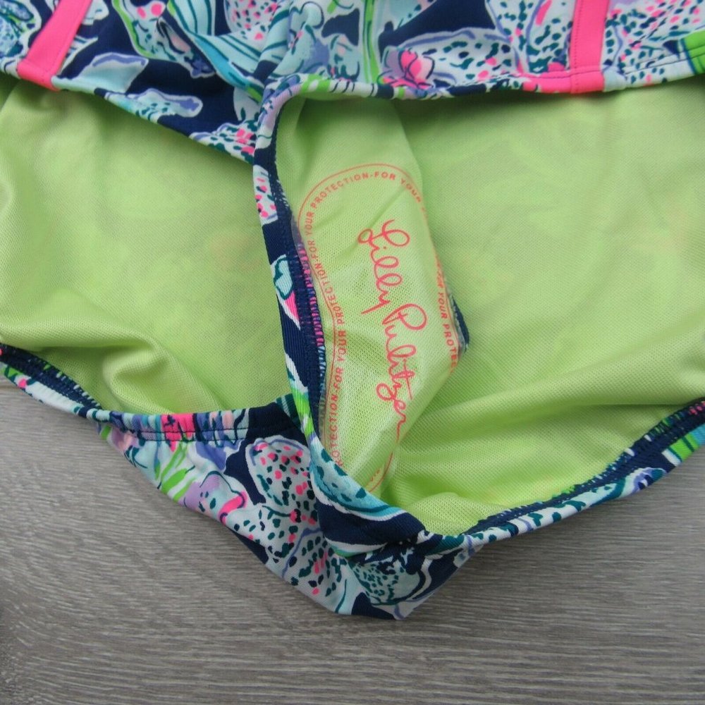 Lilly Pulitzer Palma Sway This Way Deep Sea Navy 4 - Picture 4 of 12
